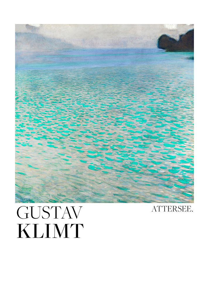 Attersee (1900) Poster art print by Pictufy for $57.95 CAD