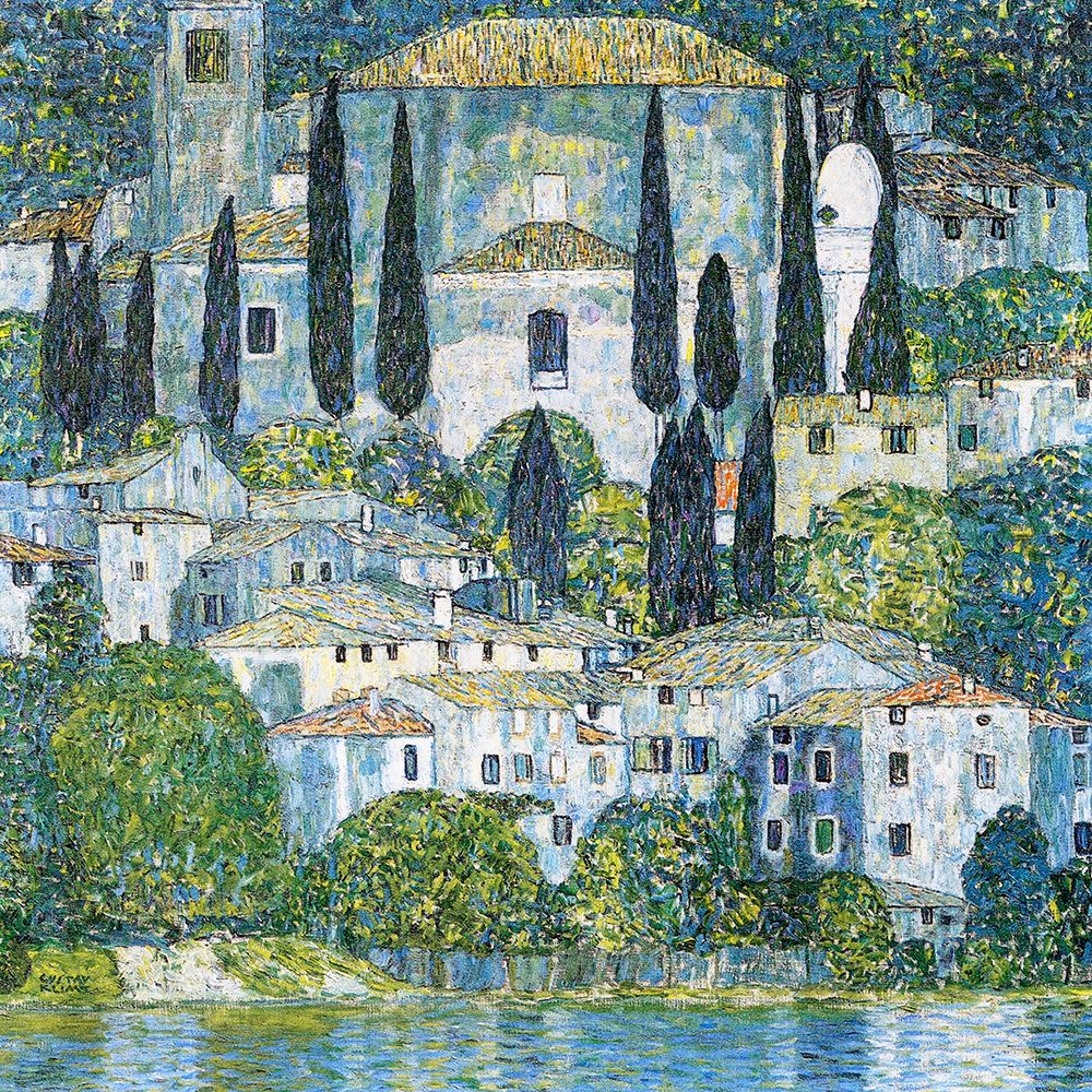 Kirche In Cassone (1913) art print by Pictufy for $57.95 CAD
