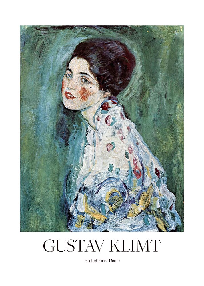 Portract Einer Dame (1916A├éΓé¼├éΓÇ£1917) Poster art print by Pictufy for $57.95 CAD