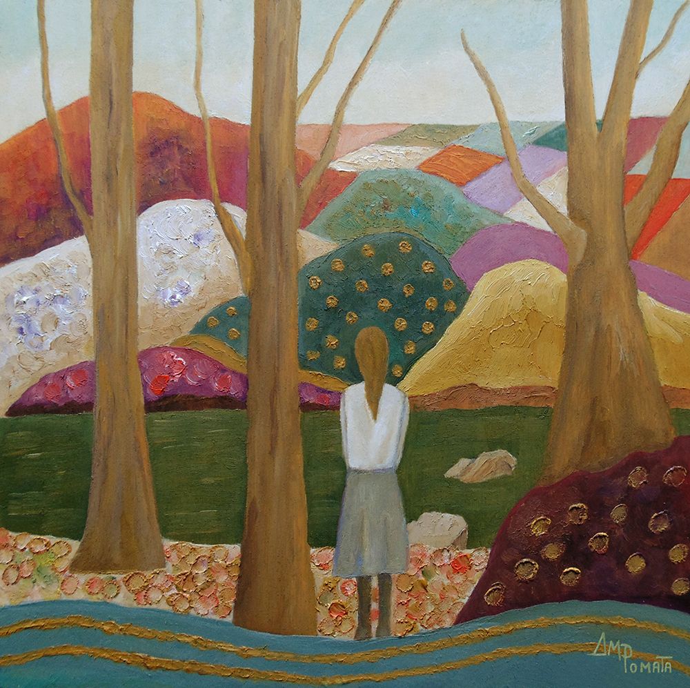 Midway Through Seasons art print by Angeles M. Pomata for $57.95 CAD