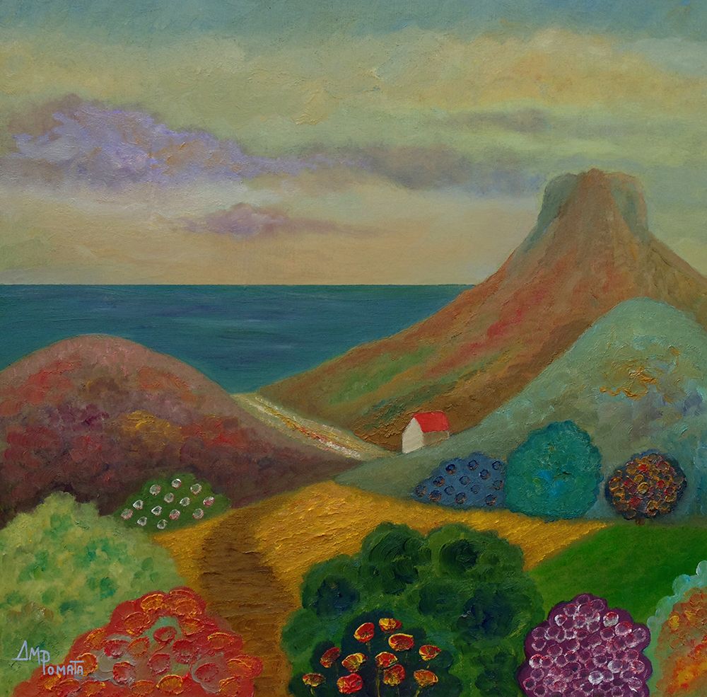 Passage Amid Spikes And Flowers art print by Angeles M. Pomata for $57.95 CAD