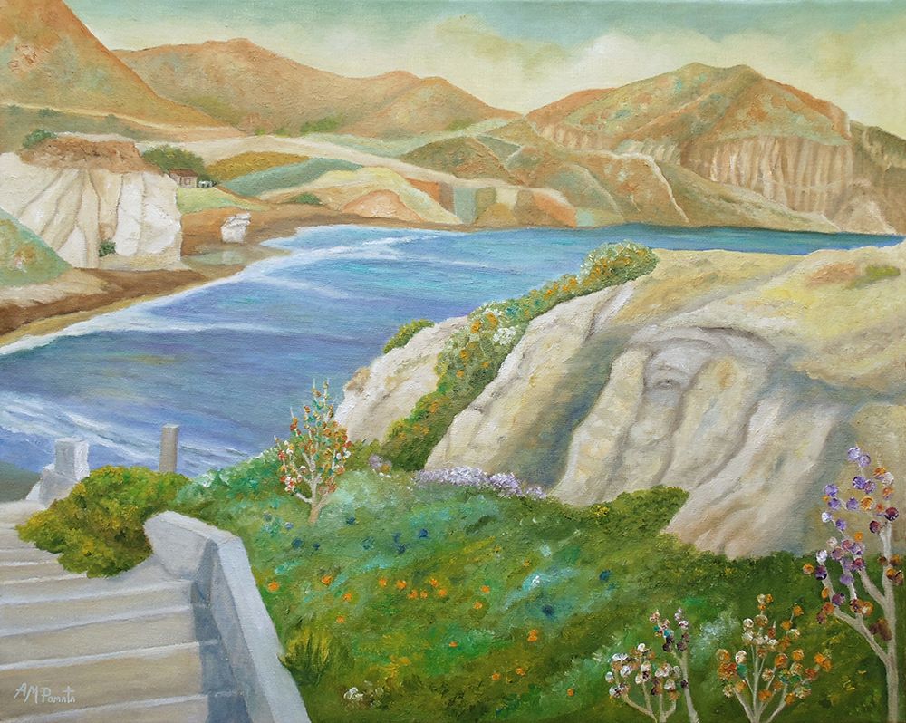 Springing Down The Shore art print by Angeles M. Pomata for $57.95 CAD