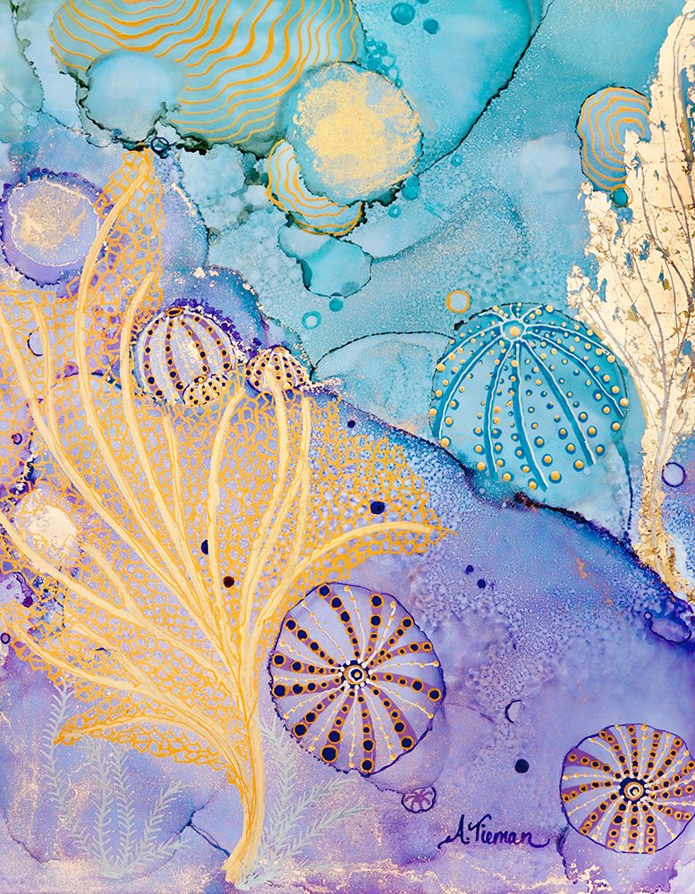 Sea Urchin Hideaway art print by Amy Tieman for $57.95 CAD