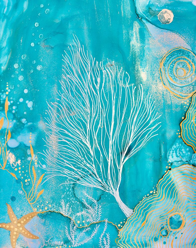 Turquoise Waters art print by Amy Tieman for $57.95 CAD
