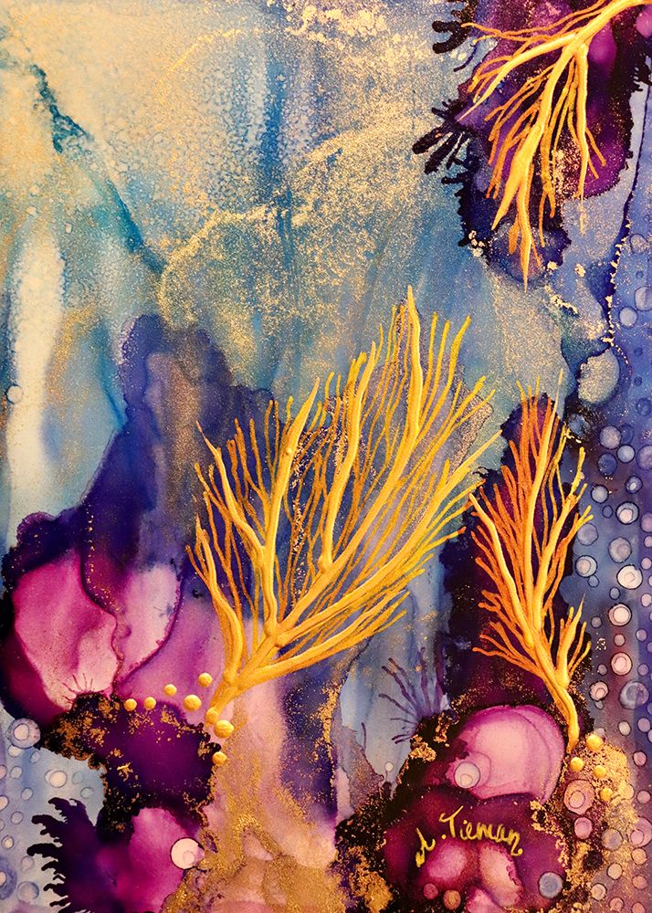 Radiant Reef 2 art print by Amy Tieman for $57.95 CAD