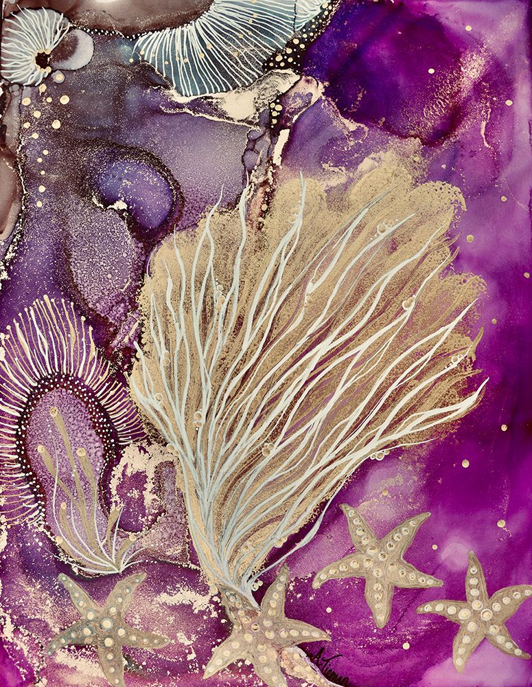 Blushing Reef art print by Amy Tieman for $57.95 CAD