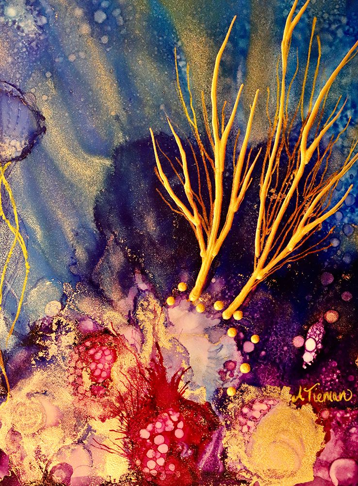 Radiant Reef art print by Amy Tieman for $57.95 CAD