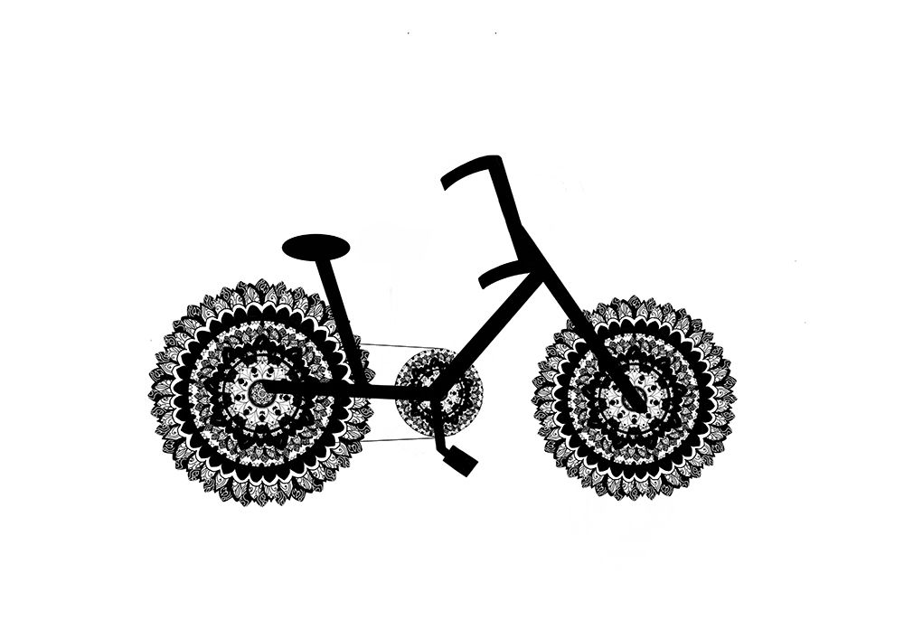 Just Here For The Ride art print by Meleshnie Govender for $57.95 CAD