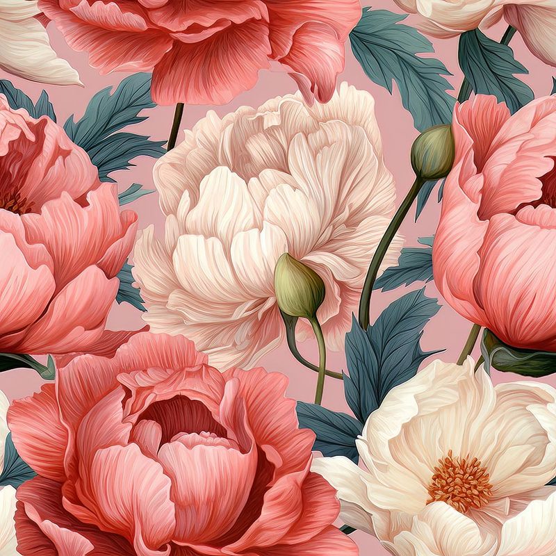 Wall Mural Bold Flower 3 art print by Bilge Paksoylu for $57.95 CAD