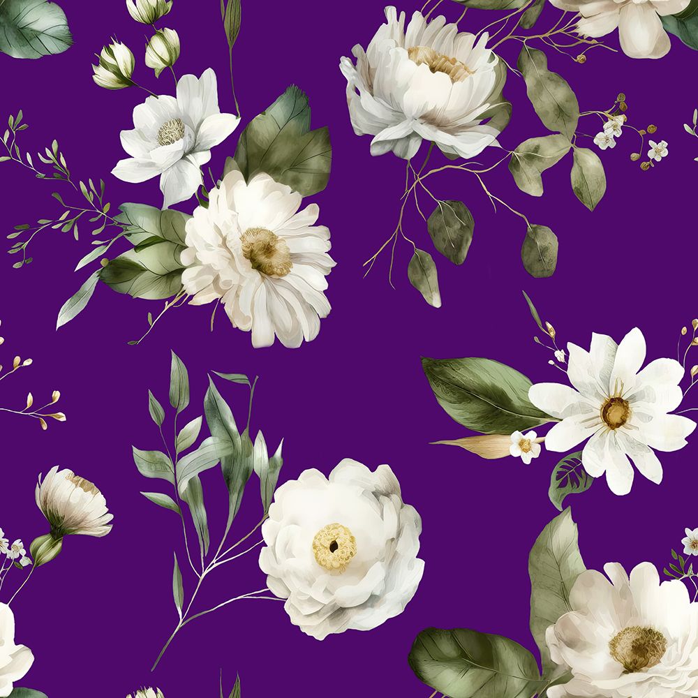 Wall Mural Wh 1 4096 Purple art print by Bilge Paksoylu for $57.95 CAD