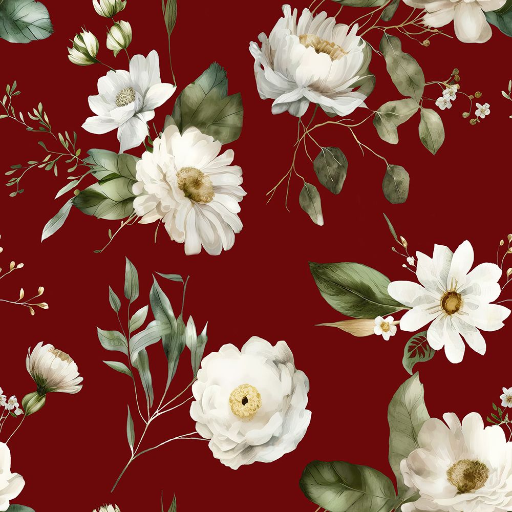 Wall Mural Wh 1 4096 Red art print by Bilge Paksoylu for $57.95 CAD