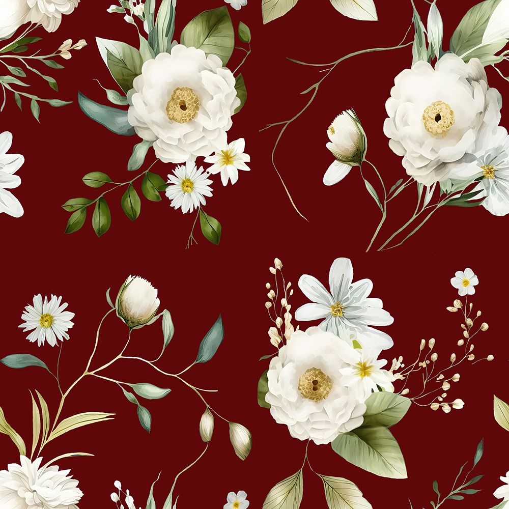 Wall Mural Wh 2 4096 Red art print by Bilge Paksoylu for $57.95 CAD