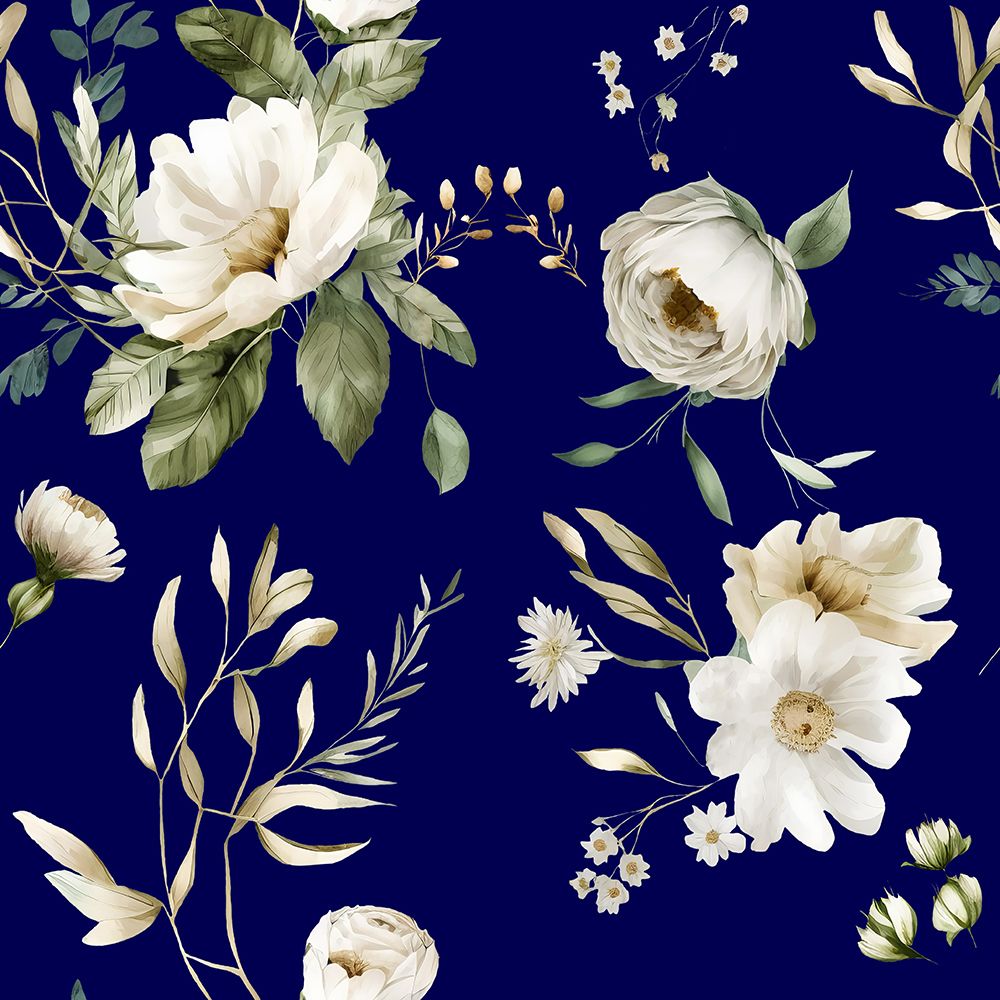 Wall Mural Wh 3 4096 Blue Purple art print by Bilge Paksoylu for $57.95 CAD