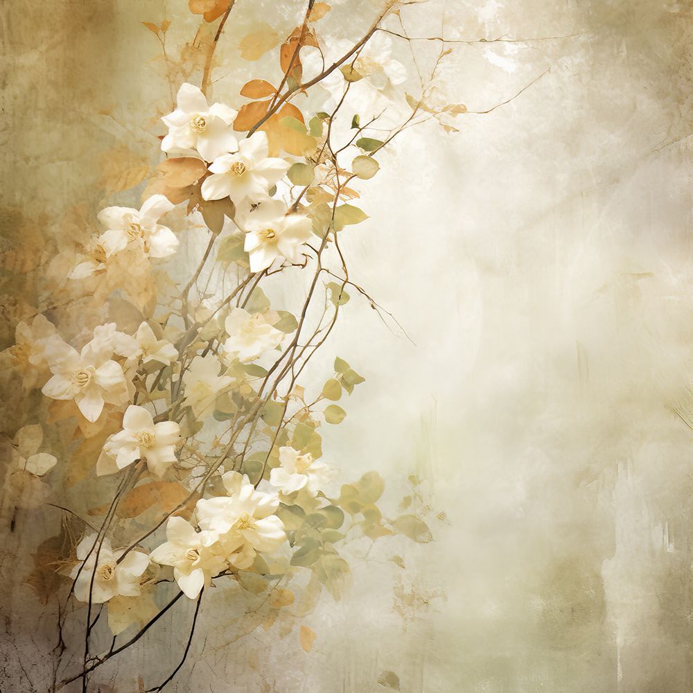 Fa Vintage Floral 85 art print by Bilge Paksoylu for $57.95 CAD