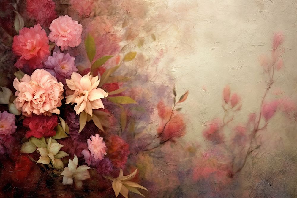Fa Vintage Floral 14 art print by Bilge Paksoylu for $57.95 CAD