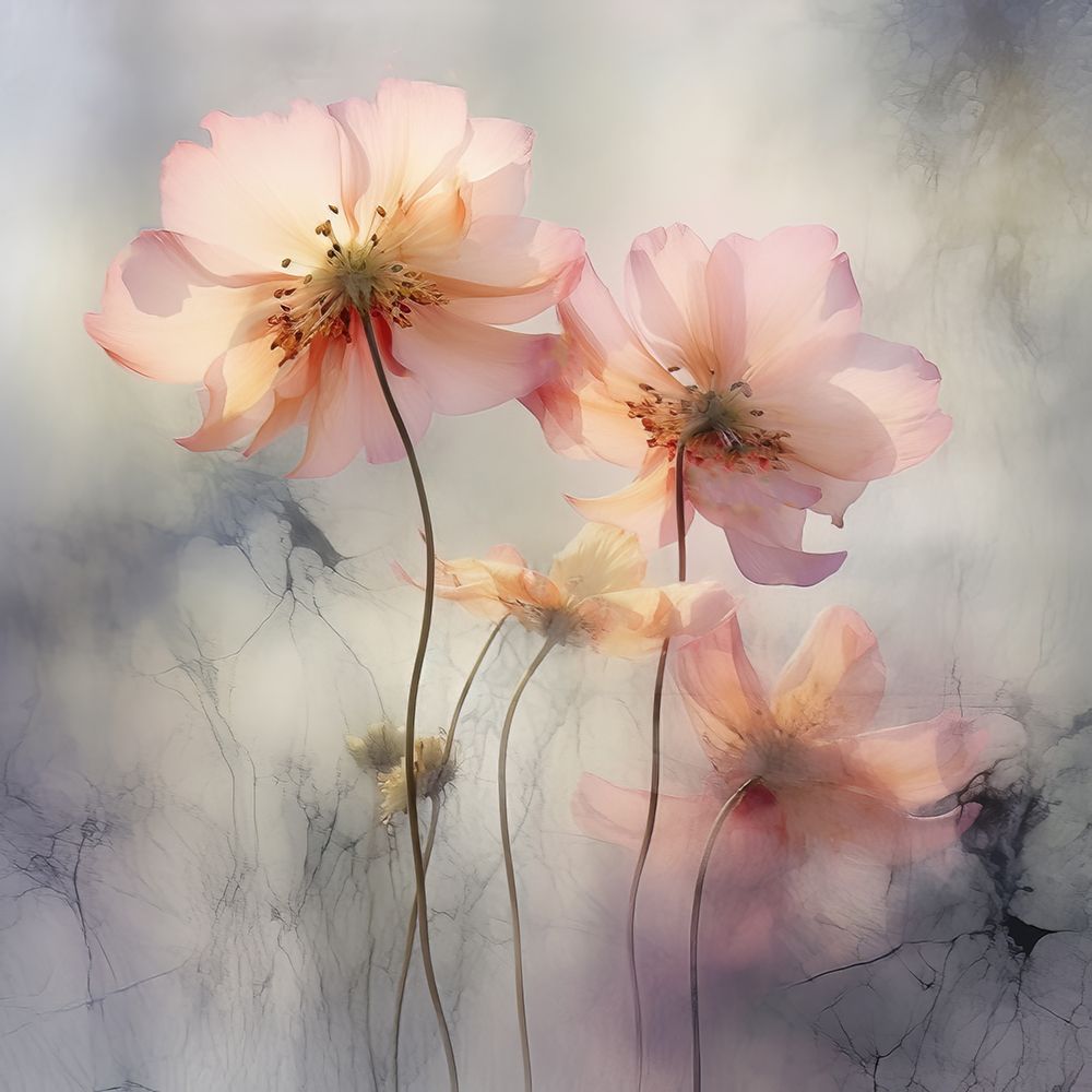 Fa Vintage Floral 43 art print by Bilge Paksoylu for $57.95 CAD