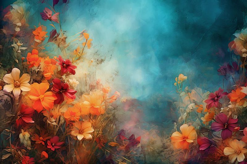 Fa Vintage Floral 61 art print by Bilge Paksoylu for $57.95 CAD