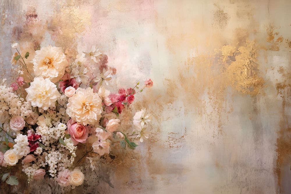 Fa Vintage Floral 70 art print by Bilge Paksoylu for $57.95 CAD