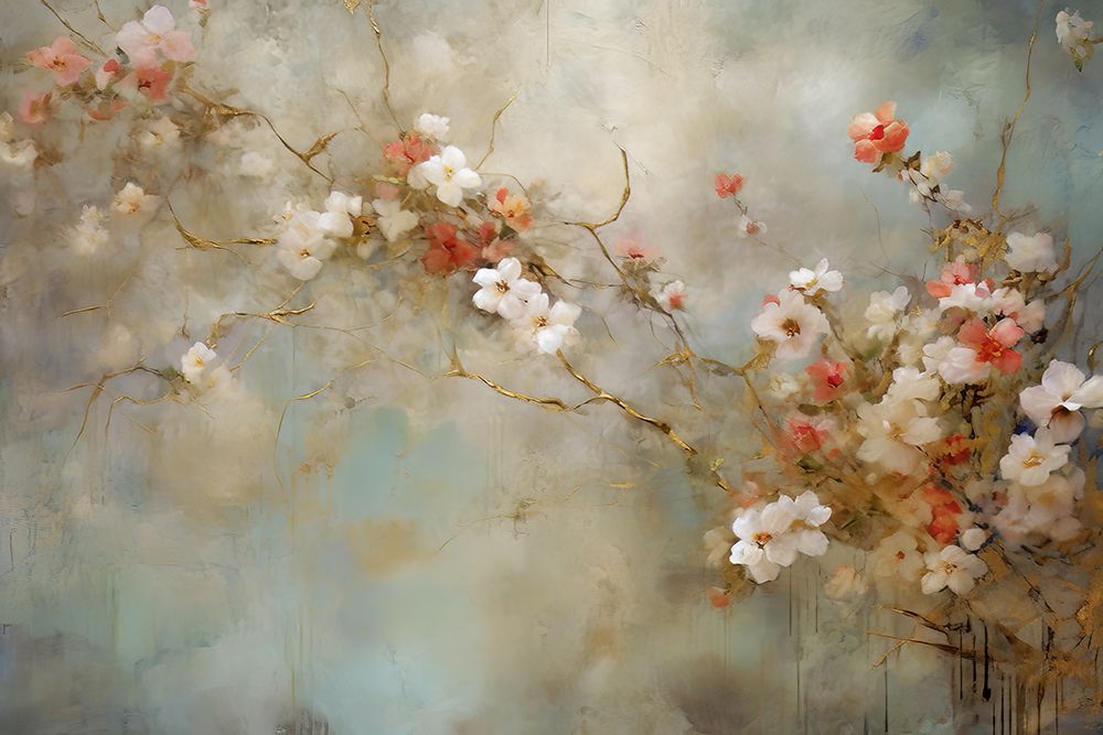 Fa Vintage Floral 74 art print by Bilge Paksoylu for $57.95 CAD