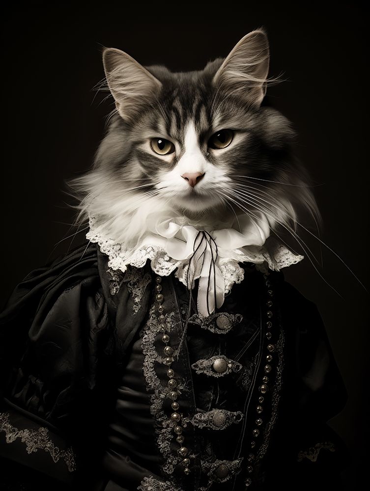 Cat art print by Bilge Paksoylu for $57.95 CAD
