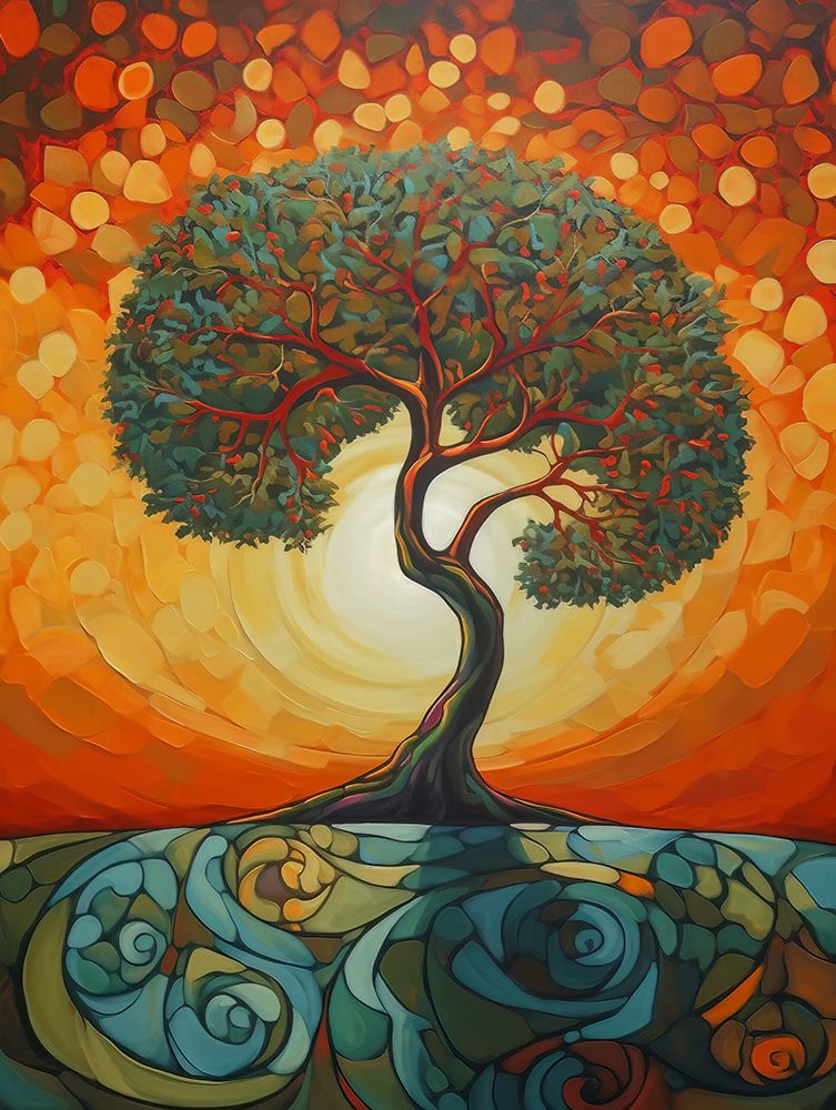 Tree Painting 3 art print by Bilge Paksoylu for $57.95 CAD