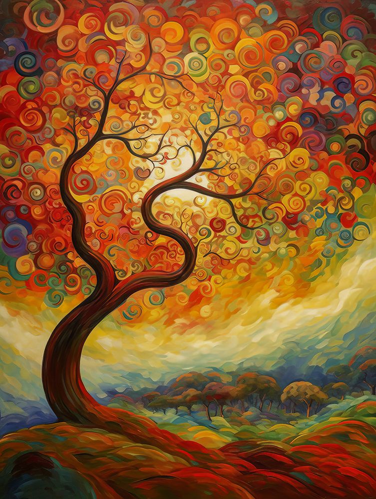 Tree Painting 2 art print by Bilge Paksoylu for $57.95 CAD