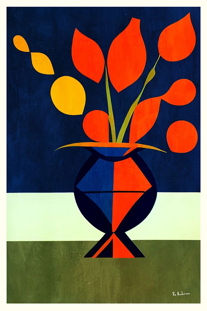 Les Fleurs Magnifiques art print by Bo Anderson for $57.95 CAD