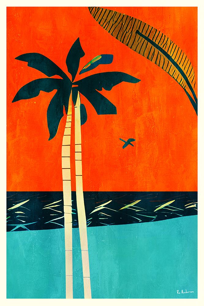 Barbados Sunset art print by Bo Anderson for $57.95 CAD