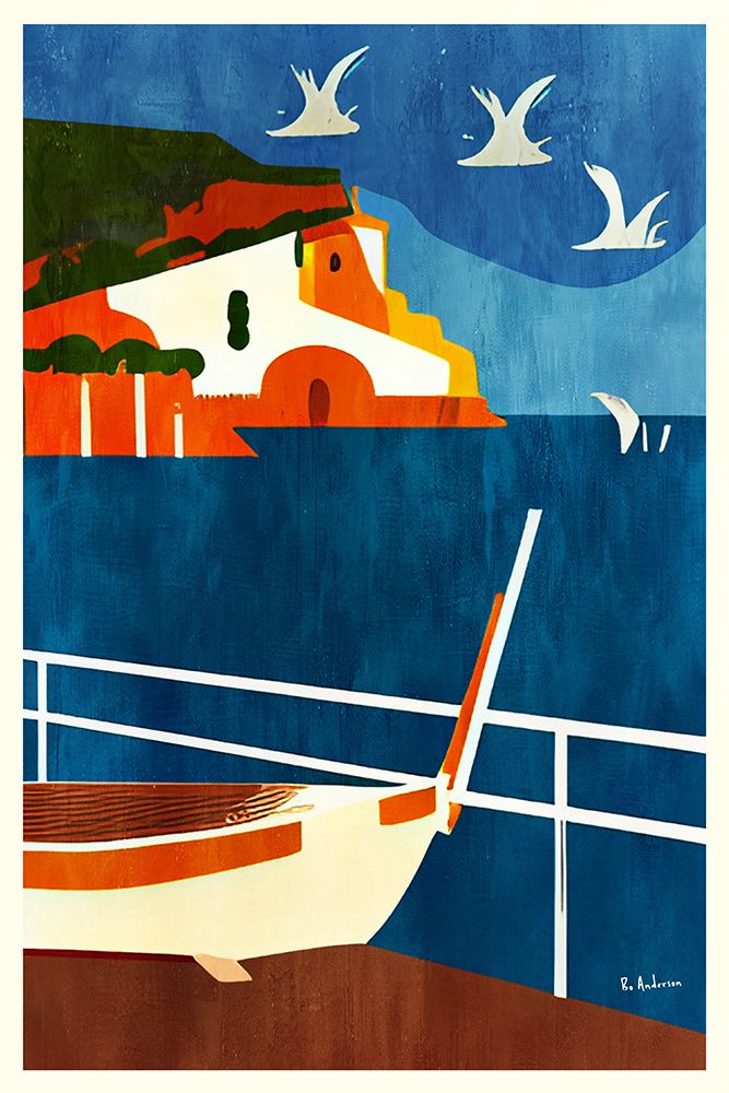 La Corse art print by Bo Anderson for $57.95 CAD
