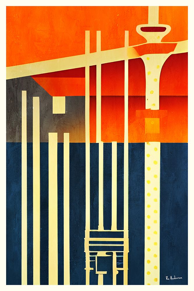 Bangkok, 1978 art print by Bo Anderson for $57.95 CAD