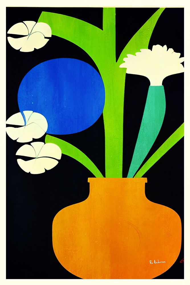 Weisse Blumen, Berlin art print by Bo Anderson for $57.95 CAD