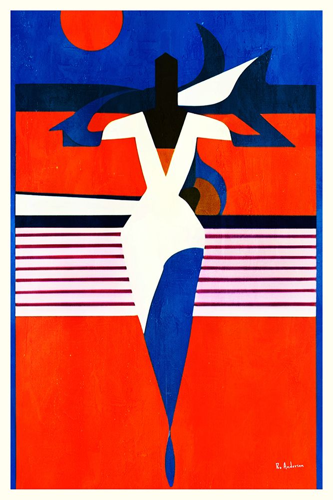 La Femme Fatale art print by Bo Anderson for $57.95 CAD