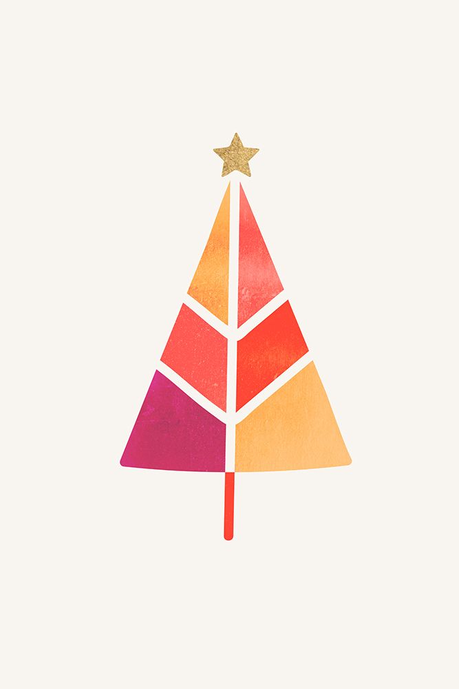 Little Christmas Tree art print by Kubistika for $57.95 CAD