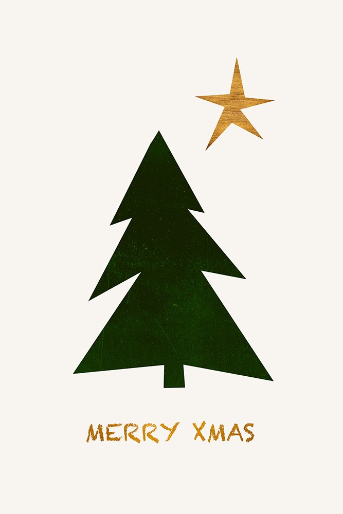 Merry Xmas art print by Kubistika for $57.95 CAD
