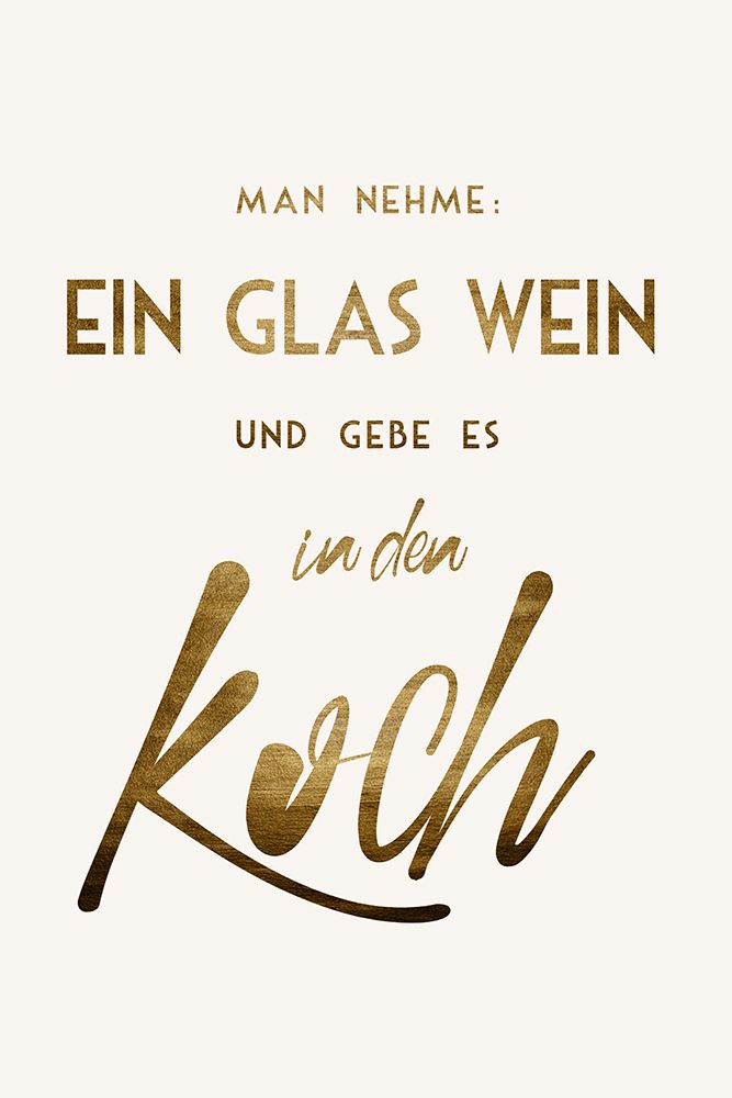 Ein Glas Wein art print by Kubistika for $57.95 CAD
