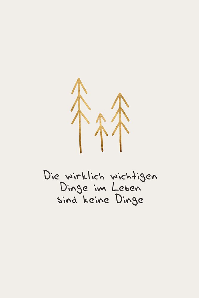 Die Wichtigen Dinge Im Leben art print by Kubistika for $57.95 CAD