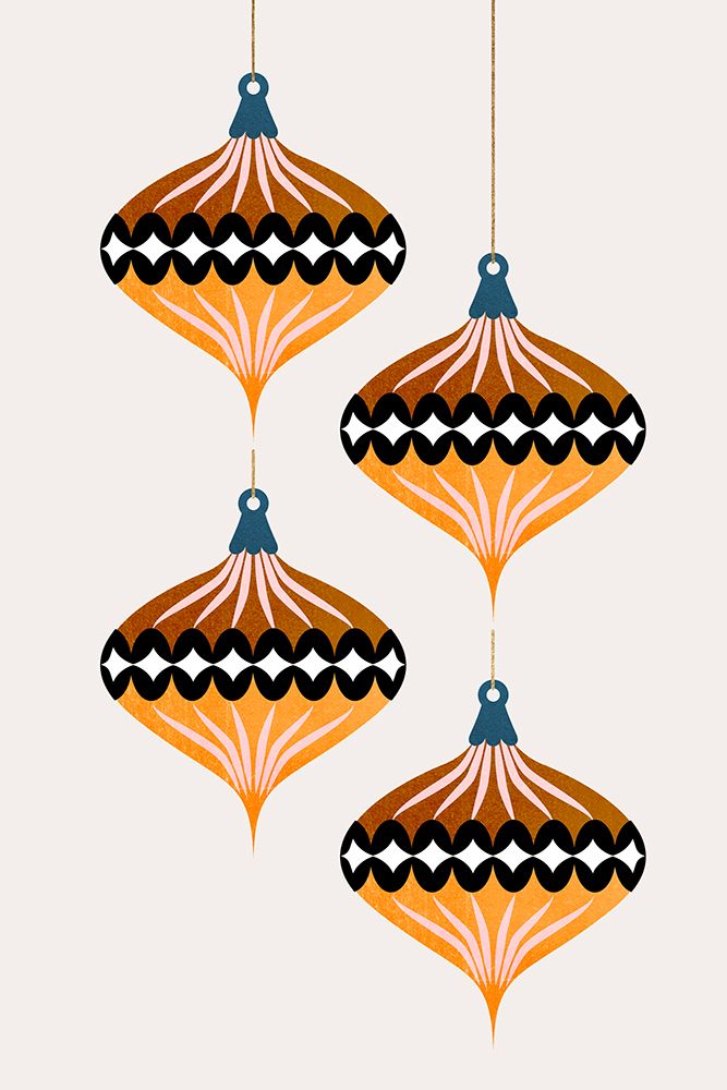 Christmas Balls (Vers.1) art print by Kubistika for $57.95 CAD