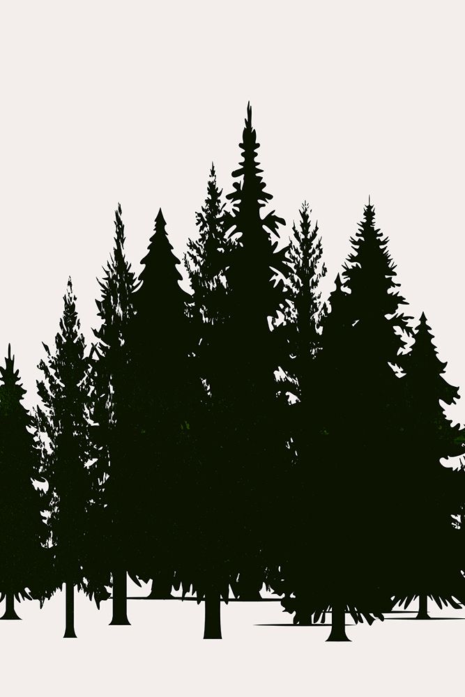 Tannenwald (Dark) art print by Kubistika for $57.95 CAD