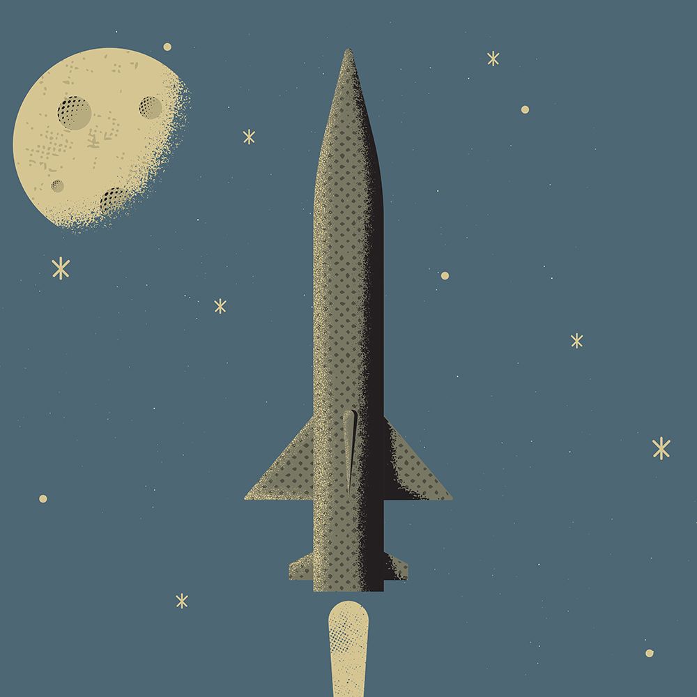 Rocket 2 art print by Vision Grasp Art for $57.95 CAD