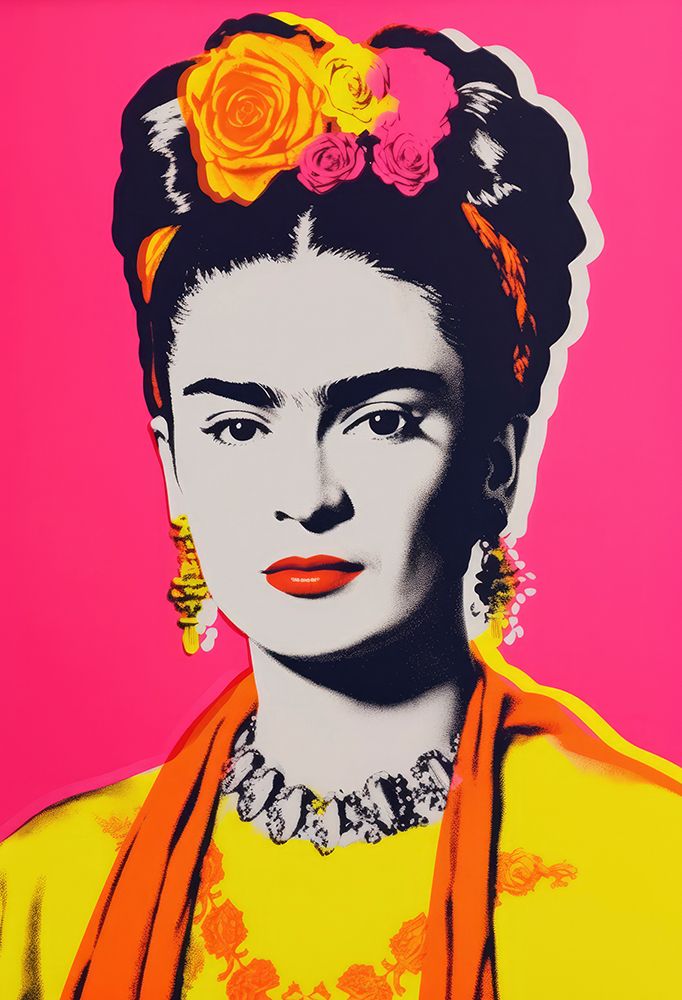 Oh Frida No 3 art print by Treechild for $57.95 CAD