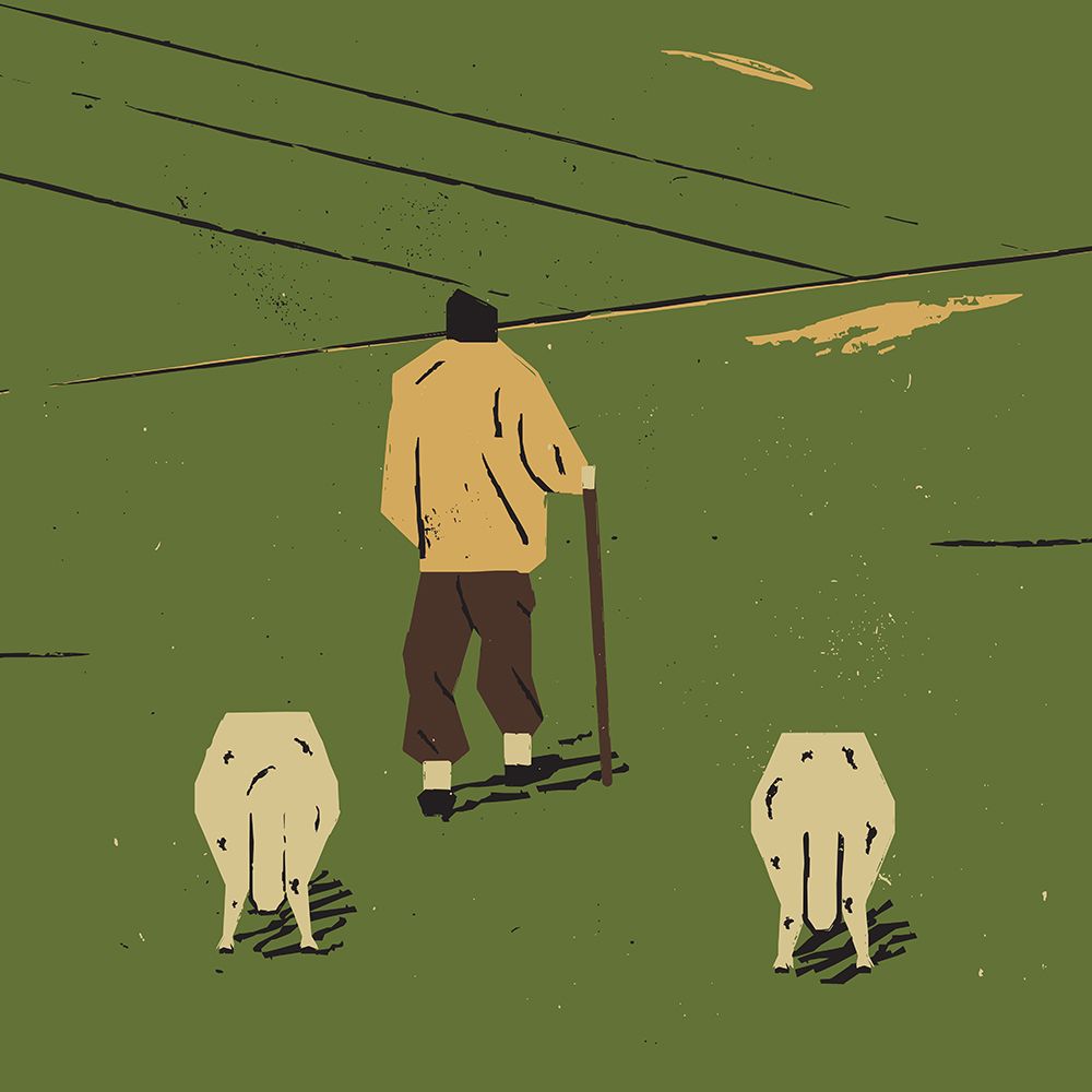 Shepherd art print by Vision Grasp Art for $57.95 CAD