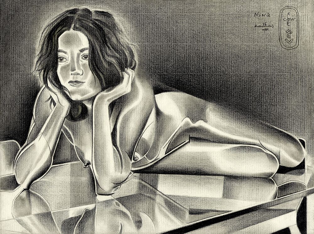 Nina - 16 08 23 art print by Corne Akkers for $57.95 CAD