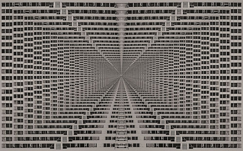Windows And Balconies Disappearing Into Infinity art print by Miro Susta for $57.95 CAD