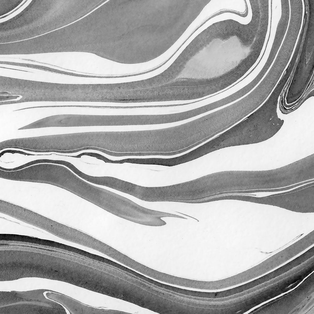 Ink Marbling Black And White 01 art print by Amini54 for $57.95 CAD