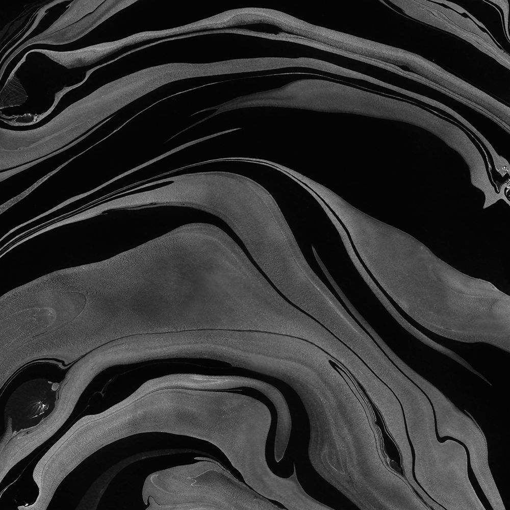 Ink Marbling Black And White 08 art print by Amini54 for $57.95 CAD