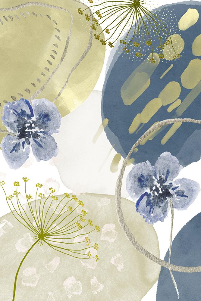 Bluey Green-3 art print by Sally Ann Moss for $57.95 CAD