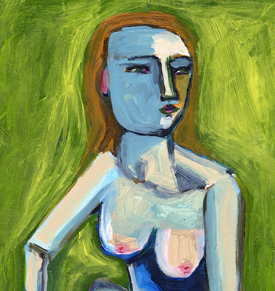 Nude Woman art print by Sharyn Bursic for $57.95 CAD