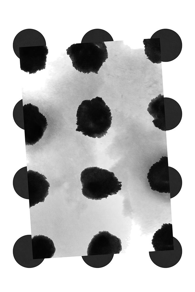 Abstract Painting Polka Dots Pattern Ii art print by Amini54 for $57.95 CAD