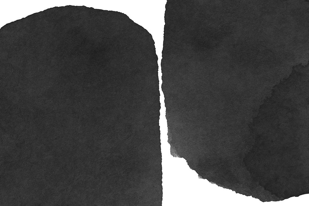 Minimal Black And White Abstract 01 art print by Amini54 for $57.95 CAD