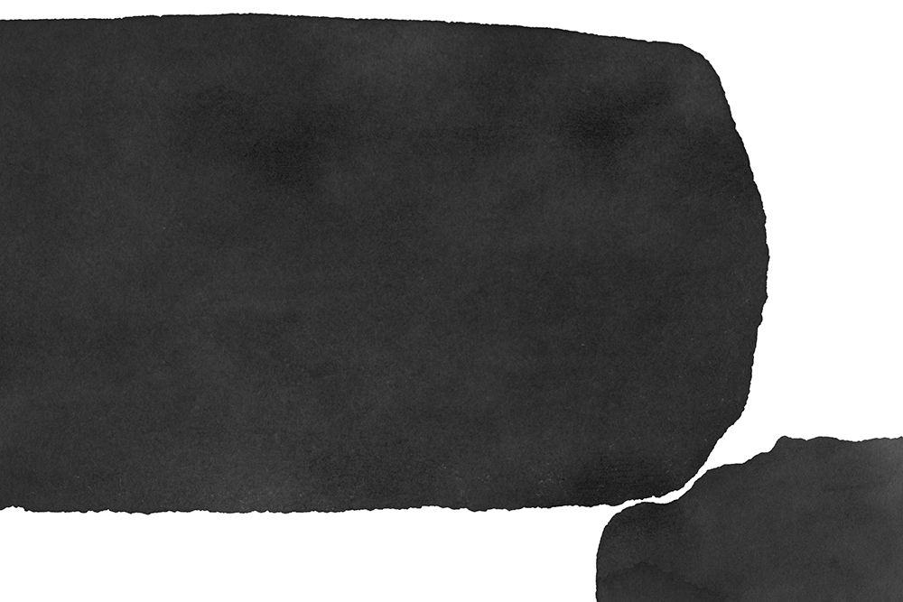 Minimal Black And White Abstract 02 art print by Amini54 for $57.95 CAD